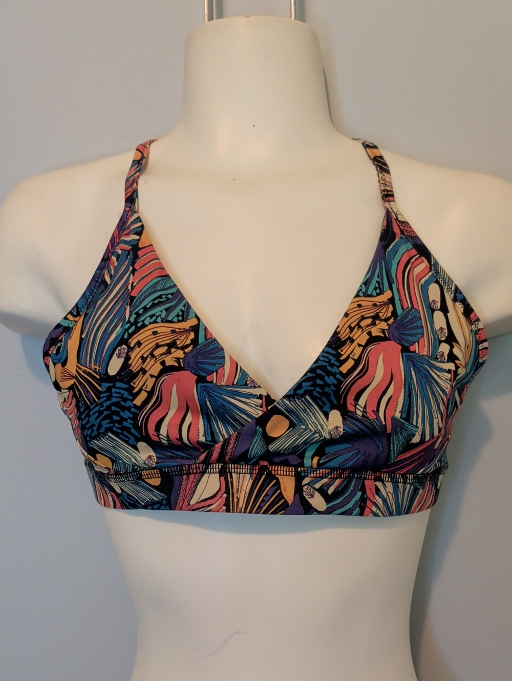 Patagonia Multicolor Printed Triangle Sports Bra